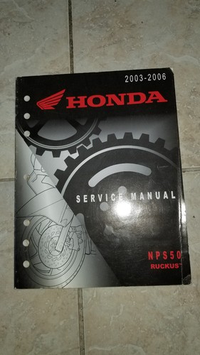 Nps50 ruckus 2003 - 2003-2006, honda