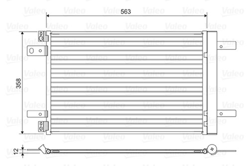 Valeo 822550 condenser - valeo-oe, air