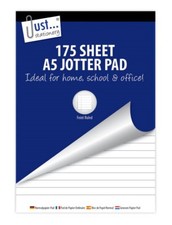 A5 Jotter Pad 175 Sheets Lined
