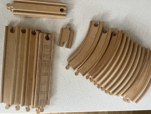 Brio wooden train set bundle - brio,