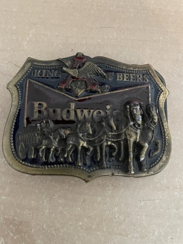Vintage budweiser belt - vintage, buckle
