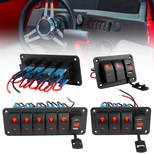 Gang toggle rocker - gang,