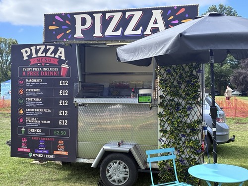 Pizza trailer car ice - trailer,,