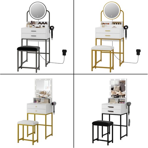 Modern dressing table stool - modern,