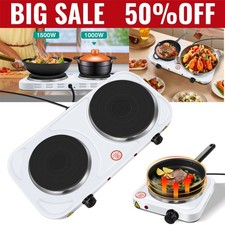 Electric Hob Double Ring Table