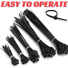 BLACK CABLE TIES ZIP TIES LONG