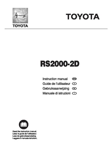 Toyota jet b224 rs2000 - jet, rs2000-2d