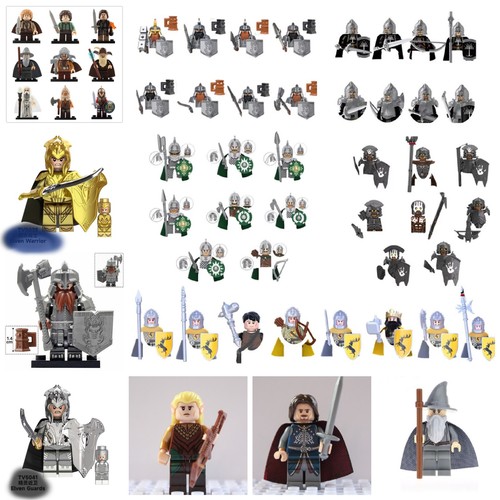 Lego hobbit castle medieval - castle,