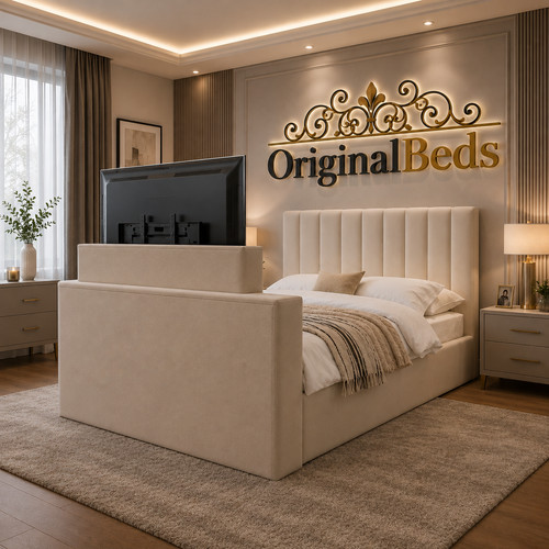Beds ottoman storage bed - tv,