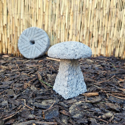 Weathered grey staddle - weathered, stone