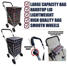 Lightweight 4 Wheel Shopping