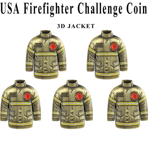 5pcs firefighter jacket - firefighter,