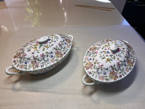 Minton haddon hall green trim - haddon,