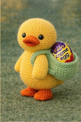 Cute duck knitting - knitting, pattern