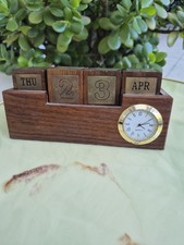 Vintage Wooden Desk Perpetual