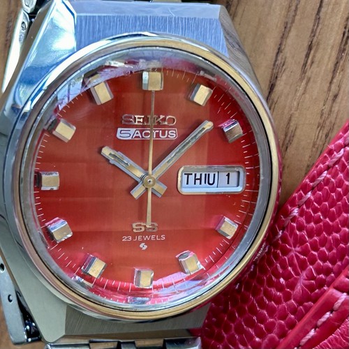 Vintage 1973 seiko actus - actus, ss