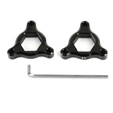 Fork Pre Adjusters Black 17MM Fit for Suzuki GSX1400 GSXR1100 TL1000R TL1000S
