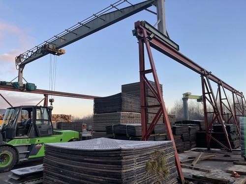 Overhead gantry crane steel - gantry,