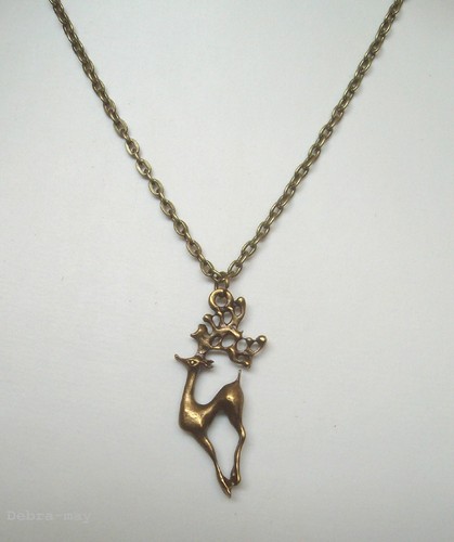 Bronze stag deer - bronze,
