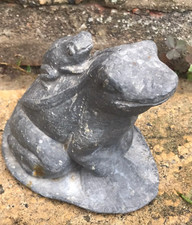 Latex Mould to Make this Frog Family Ornament for Plaster or Concrete