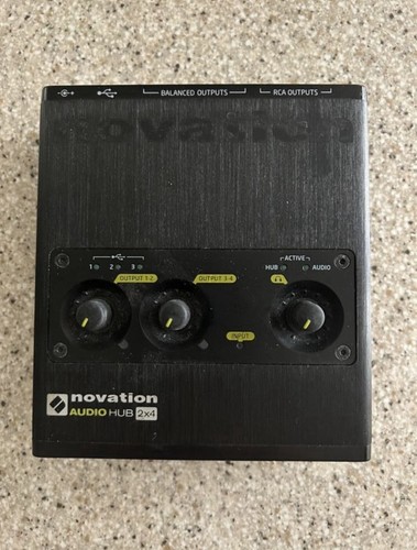 Novation audiohub 2x4 usb - novation,