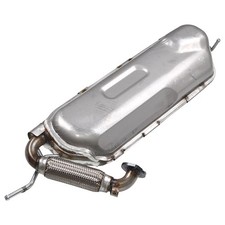 Rear Exhaust Replacement Muffler fits Mercedes Smart Fortwo 1.0L 2008 - 2015