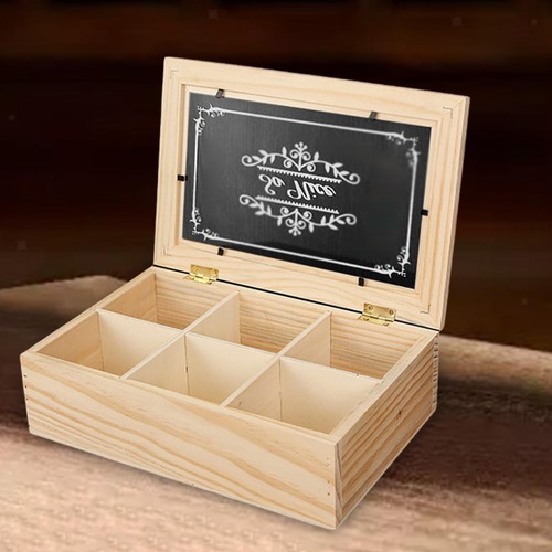 Wooden tea box - wooden,