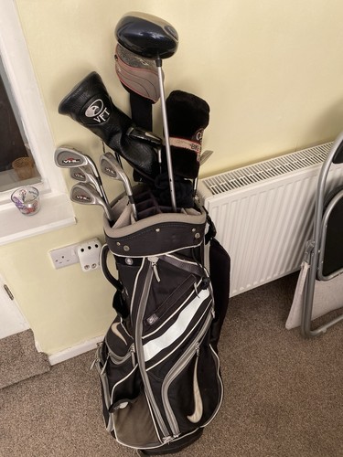 Golf bag and callaway - bag, clubs