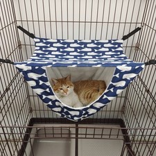 Cat Cage Hammock Kitten Swing Bed Cat Hanging Bed Kitty Sleeping House Cage