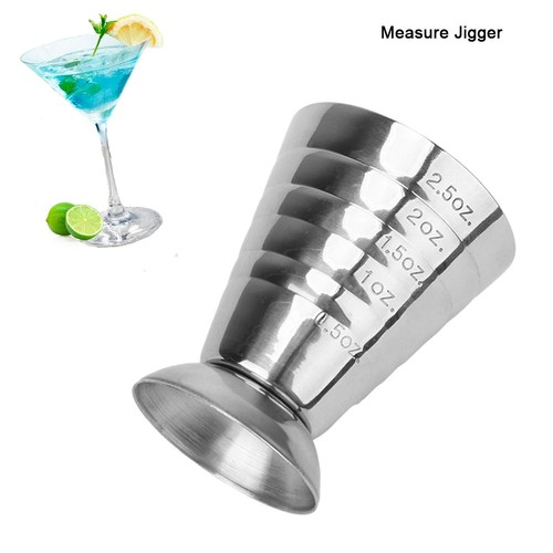75ml stainless steel measure - 75ml,