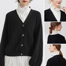 Detachable Shirt Fake Collar Cotton Blouse False Collar Fashion Lapel