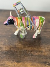 Rare Cow Parade Muuuu Travies 2006 Mexico City Paint Splatter 