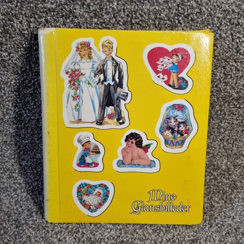 Vintage scrapbook with - scrapbook,