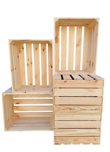 Wooden crates 50x40x30 - wooden,