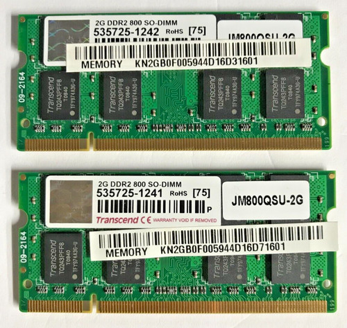 Transcend 4gb ddr2 - transcend,