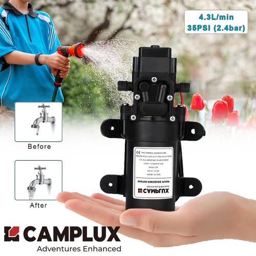 Camplux 12v water pump 3l - camplux,