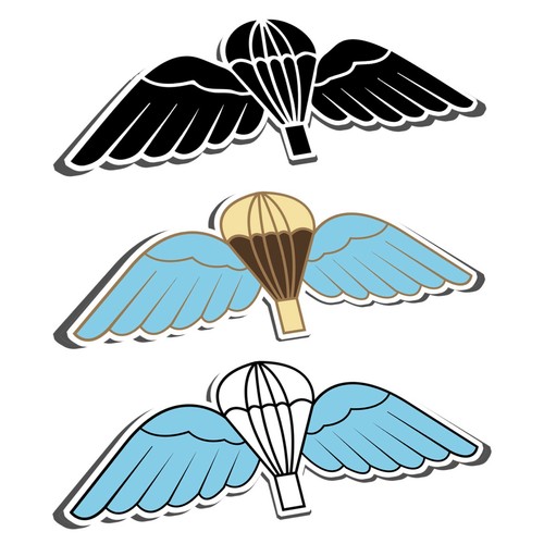 Para jump wings sticker - para,