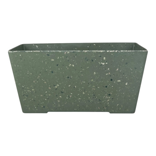 Earthy sage bamboo terrazzo - bamboo,