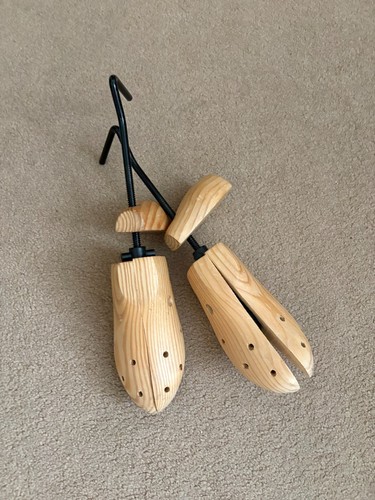 Pair vintage wooden - pair,
