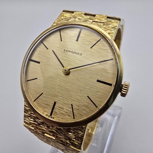 Longines mens watch - longines, gold