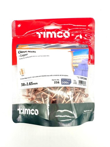 Copper clout nails 40mm - nails,