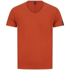 REPLAY RAW CUT V-NECK COTTON
