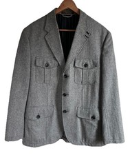 Tasso Elba Safari Jacket Mens