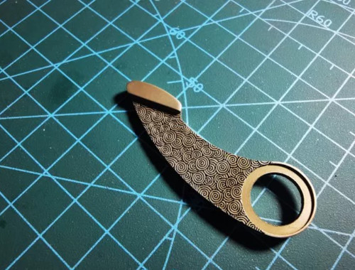 Custom brass film advance - custom,