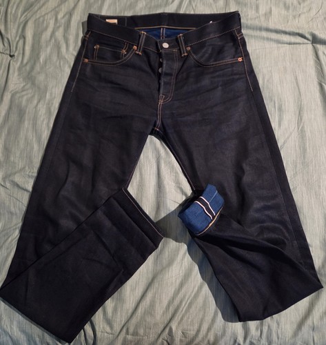 Momotaro denim indigo jeans - momotaro,
