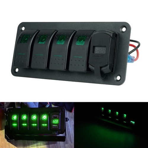 Gang marine green led - 4,