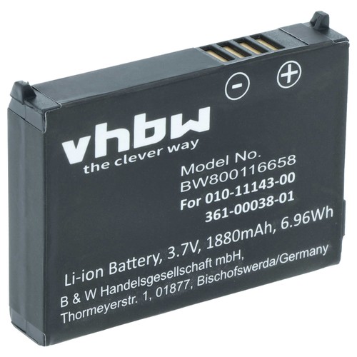 Battery for garmin aera 550 - aera,
