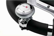 Sumex Type R Aluminium Chrome Car Steering Wheel Aid Knob Power Handle Assister