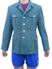 Vintage 1980s East German volkspolizei blazer jacket coat DDR army military NTNB