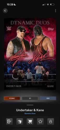 Topps wwe slam - slam, digital